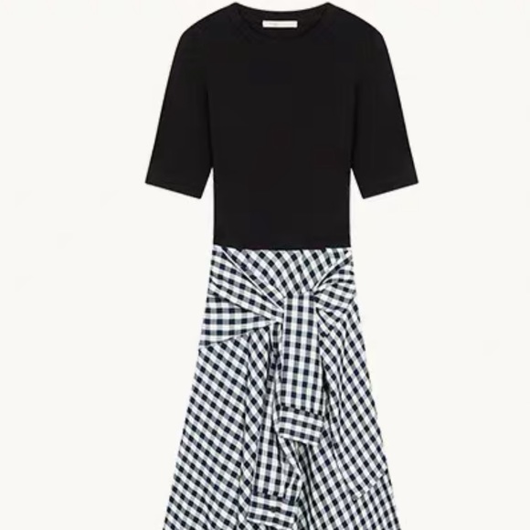 Stretch-Cotton Dress - Picture 4 of 4